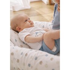 Flannel Diaper Cloud Black