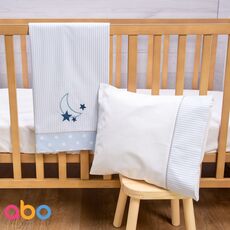 Σετ σεντόνια 3τμχ 70*140 Carousel σιέλ ABO