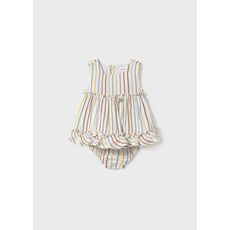 ECOFRIENDS Mayoral silk print dress for girl 1878-040