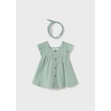 Mayoral denim dungarees skirt set girl 1880-043