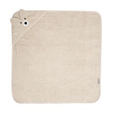 Μπουρνούζι 90/90 εκ. με κέντημα μπεζ