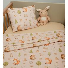 Σεντόνια Κούνιας Σετ 3τ -110×170 με λάστιχο Des.428 Oliver Baby