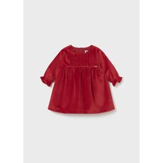 Mayoral Φόρεμα Βελούδινο Κόκκινο 2819-041