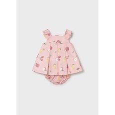 ECOFRIENDS Mayoral print dress with ribbon girl 1857-062