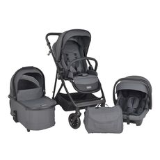 BEBE STARS ΠΟΛΥΚΑΡΟΤΣΙ DIONE 3 IN 1 GAIA GREY