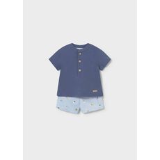Mayoral boy denim dungarees set 1680-034