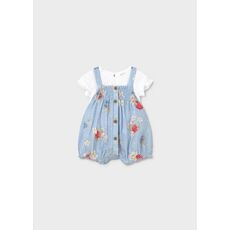 Mayoral Σετ 2 τμχ Σαλοπέτα με Μπλούζα 1638-043