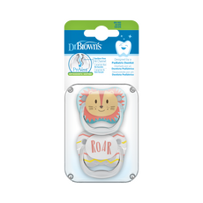 Advantage silicone pacifiers Dr. Brown's pink 0-6 months 2pcs