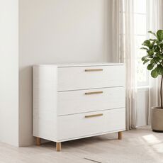 Casababy Lumi White Βρεφική Συρταριέρα