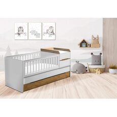 Bellamy Lotta White bed