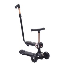 Bebe Stars ΠΑΤΙΝΙ XRIDE 3IN1 BLACK ΜΕ ΛΑΒΗ ΚΩΔ 672-188