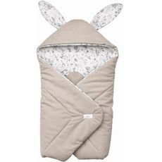 Polar Bear Gray Kikkaboo footmuff