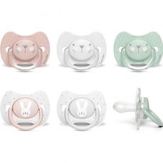 Physio Pacifier Silicone Suavinex Hygge 0/6 M 1 piece