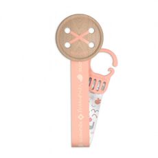 New MEMORIES Κλίπ Κορδέλα Πιπίλας Ροζ