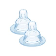 Mam Silicone Nipple 2 Pieces