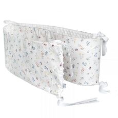 Προστατευτική Πάντα Κούνιας Small Flowers.