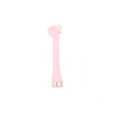 Kikkaboo Κουτάλι Σιλικόνης Giraffe Pink