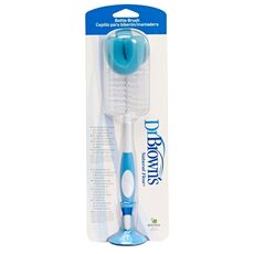 Dr. Brown’s Βούρτσα Καθαρισμού Μπιμπερό Blue