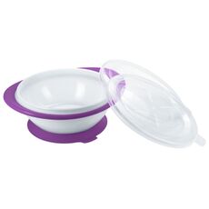 NUK Easy Learning Bowl Με Καπάκι 6m+
