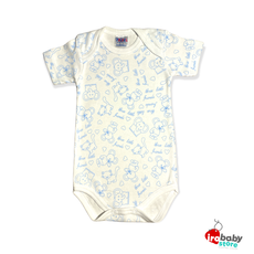 Blue Elephant Cotton T-shirt