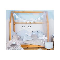 Baby Gift Set for Double-Sided Crib 3 pcs. Cloud Blue Baby Star