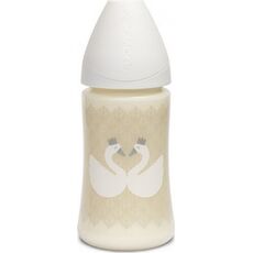 Suavinex Swan PP Πλαστικό Μπιμπερό Λευκός Κύκνος 270ml