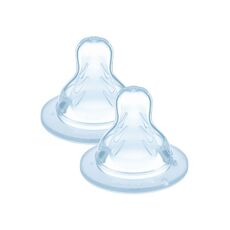 Mam Silicone Nipple 2 Pcs SIZE X