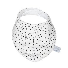 Βρεφική Σαλιάρα-Μπαντάνα Dots Ecru