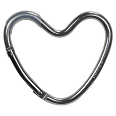 Dooky Γάντζος καροτσιού Καρδιά Silver