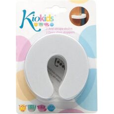 Kiokids Ασφαλεία Πόρτας 2 τεμαχίων Λευκό