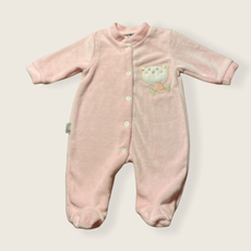 Φορμάκι βελουτέ pink bear new