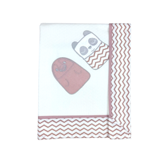 Diaper Pique Fasha Tiny Friends Rotten Apple Baby Star