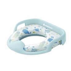 Κάθισμα Μαλακό Τουαλέτας με Λαβές και Πλάτη kikka Boo Σιελ