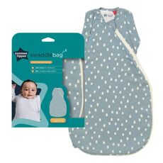 Gro Swaddle bag Υπνόσακος Ανοιξιάτικος 1 tog 0-3 μηνών Navy Speck