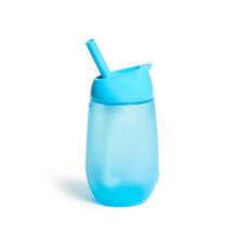 Munchkin Ποτήρι με Καλαμάκι Simple Clean Straw Cup Blue