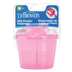 Dr Brown's milk powder dispenser pink