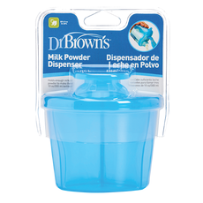 Dr Brown's milk powder dispenser blue