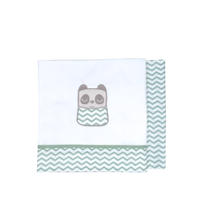 Tiny Friends Baby Star Olive Crib Sheets