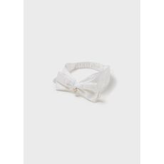 Κορδέλα φιόγκος Νεογέννητο κορίτσι Λευκό Mayoral