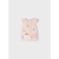 ECOFRIENDS silk print dress for girl 1878-039