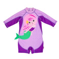 ZOOCCHINI UPF 50+ SURF SUIT MERMAID