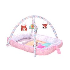Βρεφικό Γυμναστήριο / Φωλιά Baby Nest 97x66cm Pink Lorelli