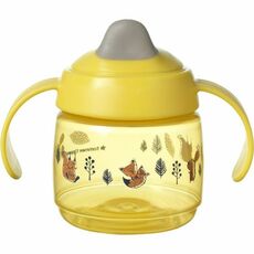 Tommee Tippee Weaning Sippee Cup Κύπελλο με λαβές και στόμιο 190ml 4m+ Yellow