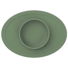 Ezpz: Εκπαιδευτικό μπολ 4+ μηνών Tiny Bowl - Olive