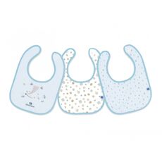 Σετ 3τμχ Σαλιάρες Little Fox Blue