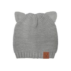 Gray baby cap