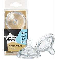 Tommee Tippee Baby Closer To Nature Θηλές για 3+ μηνών 2τμχ
