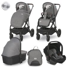 Lorelli Aria 3 in 1 Pushchair Gray