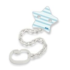NUK Pacifier Chain NEW blue