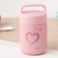 Pink Hearts Food Thermos | 350 ml